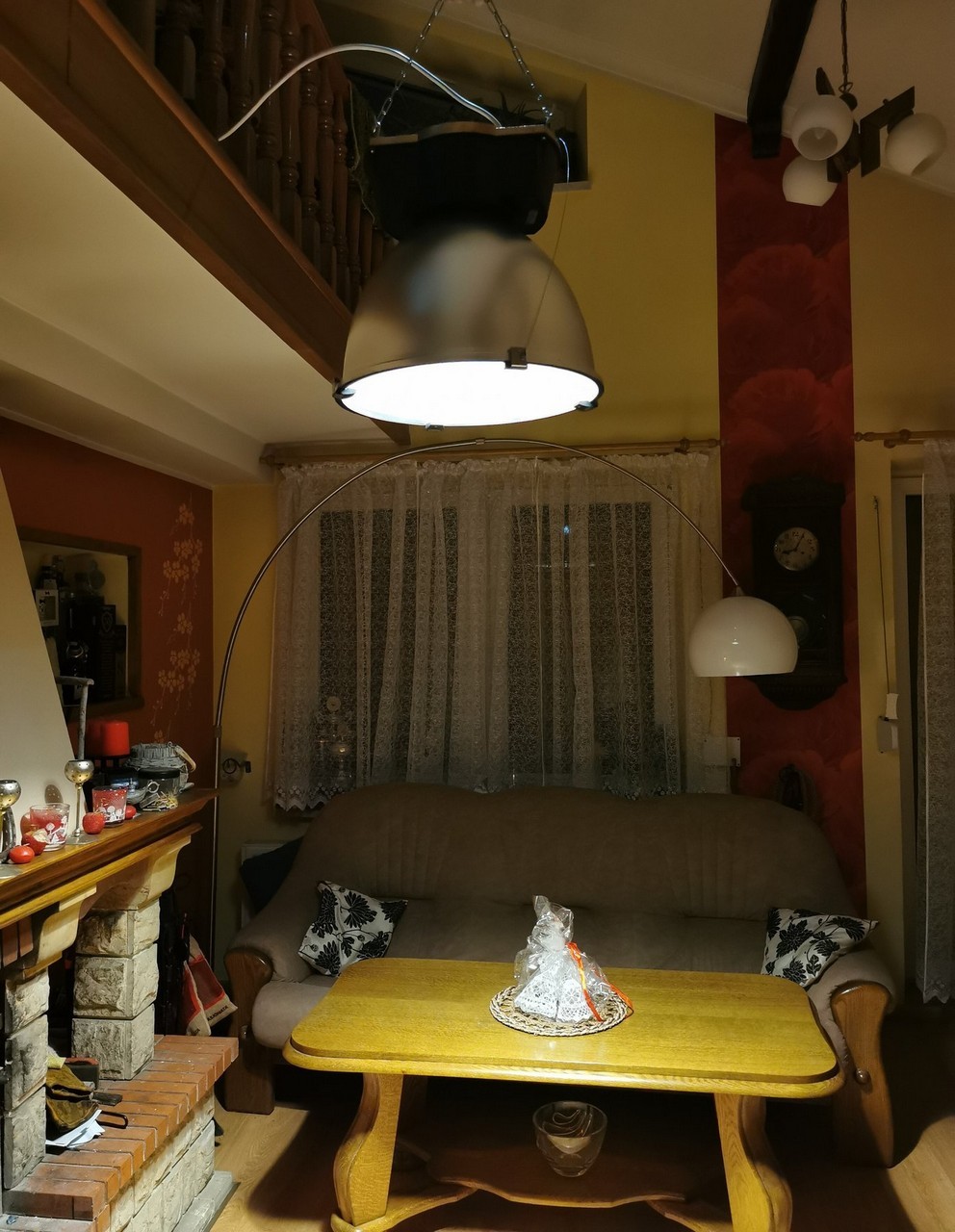 Ipari, loft stílusú mennyezeti lámpa, aluminium